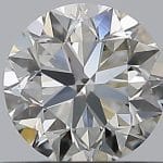 0.51-Carat Round Shape Natural Diamond
