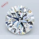 0.50-Carat Round Shape Natural Diamond