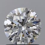 0.90-Carat Round Shape Natural Diamond