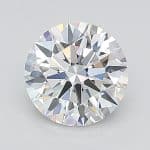 1.02-Carat Round Shape Lab Grown Diamond