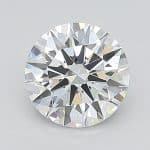 1.02-Carat Round Shape Lab Grown Diamond