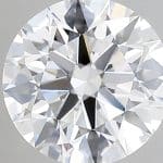 2.00-Carat Round Shape Lab Grown Diamond