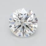 0.76-Carat Round Shape Lab Grown Diamond