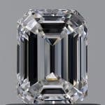 0.50-Carat Emerald Shape Natural Diamond