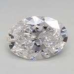 0.76-Carat Oval Shape Lab Grown Diamond