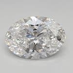 0.76-Carat Oval Shape Lab Grown Diamond