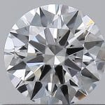 0.56-Carat Round Shape Natural Diamond