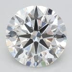2.77-Carat Round Shape Lab Grown Diamond