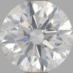 0.61-Carat Round Shape Natural Diamond