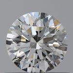 0.50-Carat Round Shape Natural Diamond