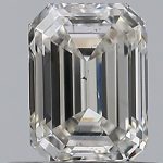 0.50-Carat Emerald Shape Natural Diamond