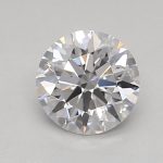 0.54-Carat Round Shape Lab Grown Diamond