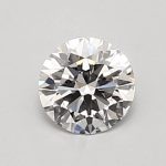 0.51-Carat Round Shape Lab Grown Diamond