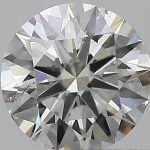 0.57-Carat Round Shape Natural Diamond