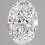 3.16-Carat Oval Shape Lab Grown Diamond
