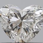 0.50-Carat Heart Shape Natural Diamond