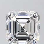 3.00-Carat Asscher Shape Lab Grown Diamond
