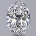 3.68-Carat Oval Shape Natural Diamond