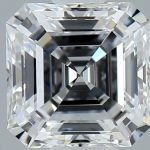 0.60-Carat Asscher Shape Natural Diamond