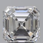 3.01-Carat Asscher Shape Lab Grown Diamond