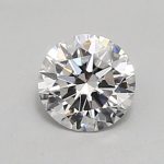 0.53-Carat Round Shape Lab Grown Diamond