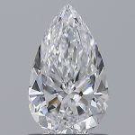 0.75-Carat Pear Shape Natural Diamond