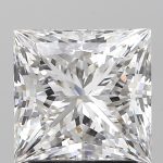 3.04-Carat Princess Shape Lab Grown Diamond