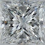 4.01-Carat Princess Shape Natural Diamond