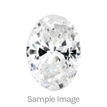 2.50-Carat Oval Shape Lab Grown Diamond