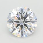 3.52-Carat Round Shape Lab Grown Diamond