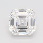 1.50-Carat Asscher Shape Lab Grown Diamond