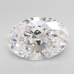 3.06-Carat Oval Shape Lab Grown Diamond