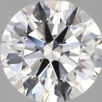 4.05-Carat Round Shape Lab Grown Diamond