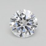 0.50-Carat Round Shape Lab Grown Diamond