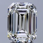 3.50-Carat Emerald Shape Natural Diamond