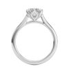 platinum gold cathedral tulip marquise solitaire with marquise shape diamond