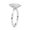 platinum gold cathedral tulip marquise solitaire with marquise shape diamond